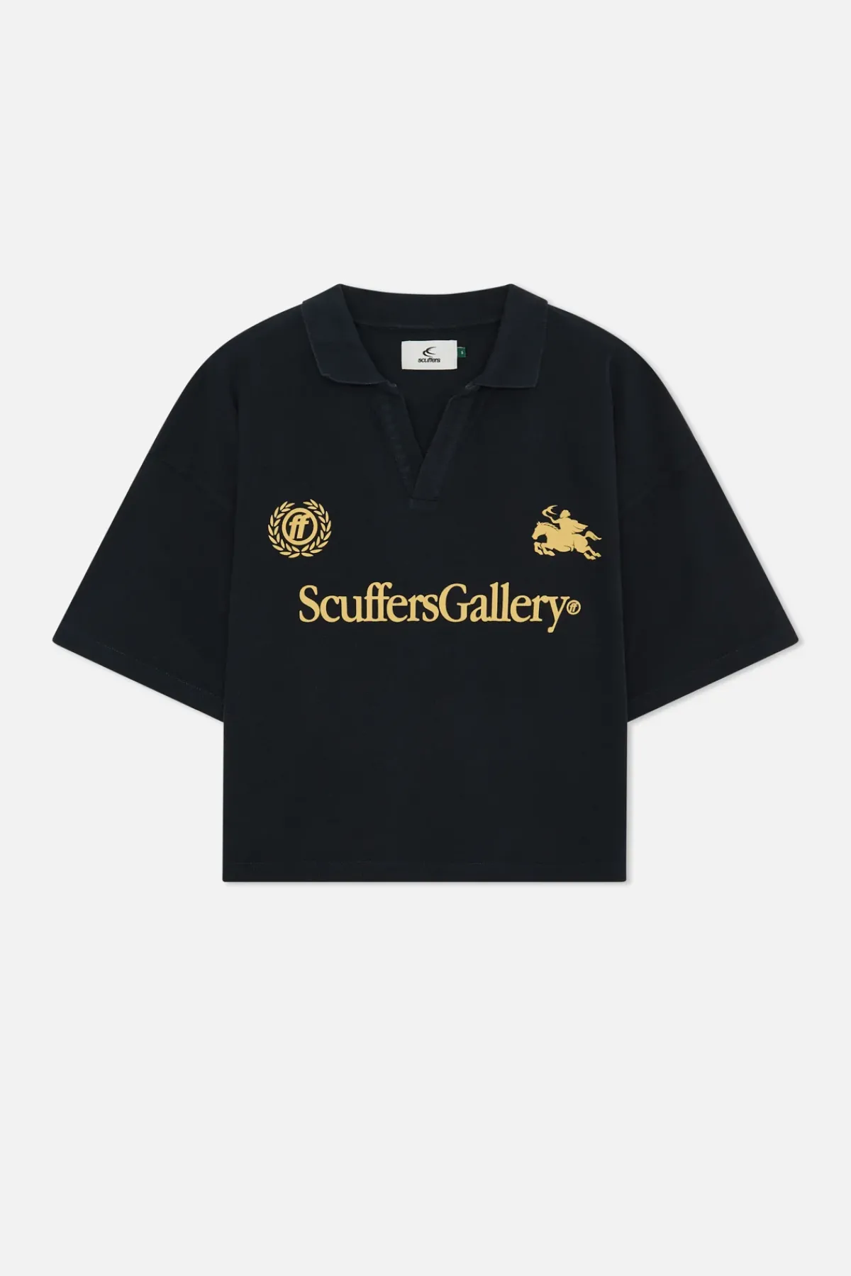 Scuffers Shirts & Polos^Glory Black Polo