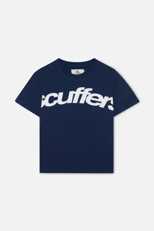 Scuffers Tops | T-shirts^Heaven Navy Top