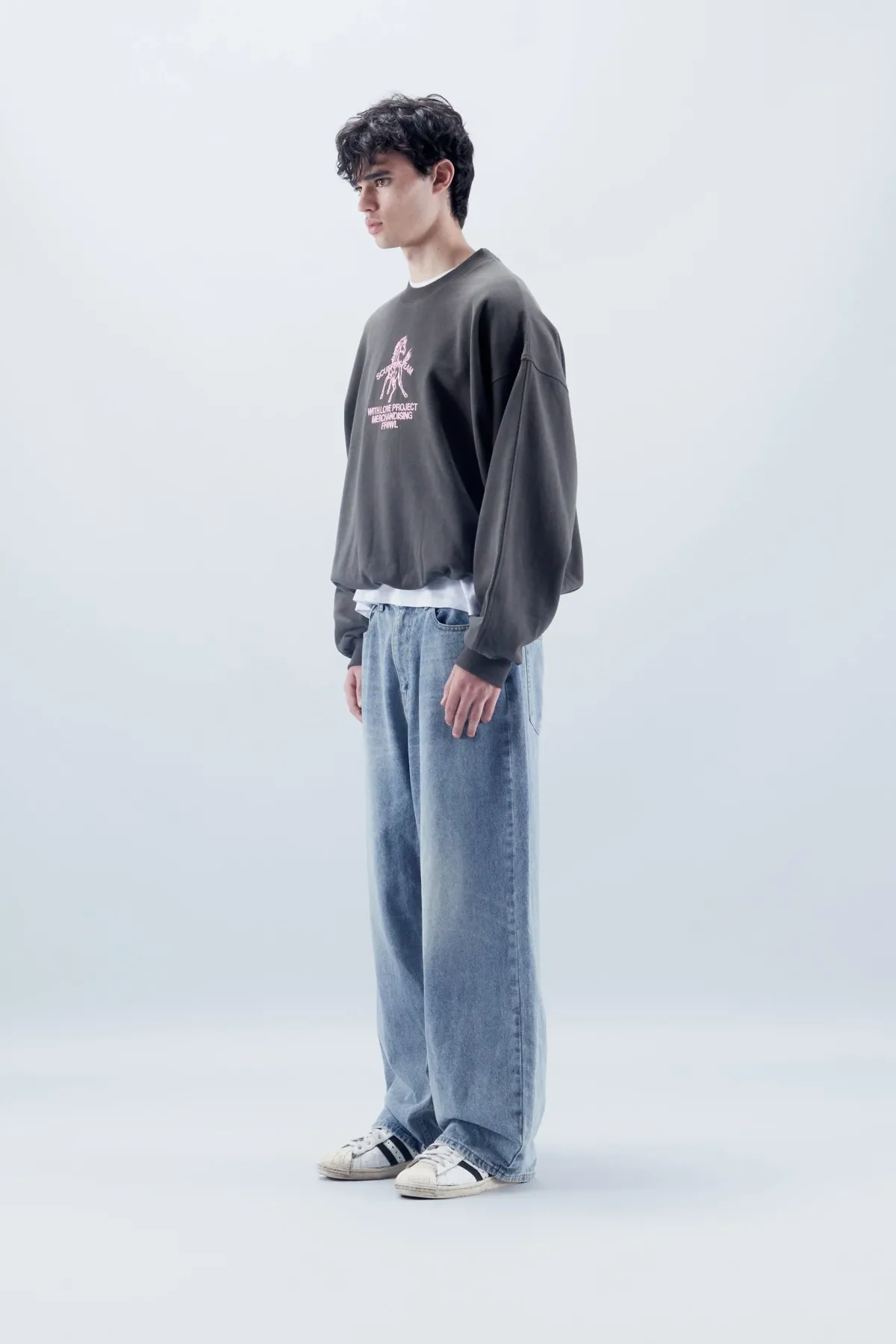 Scuffers Crewneck^Horse Dark Crewneck
