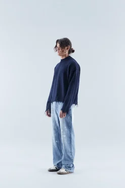 Scuffers Knitwear^IAY Navy Jersey