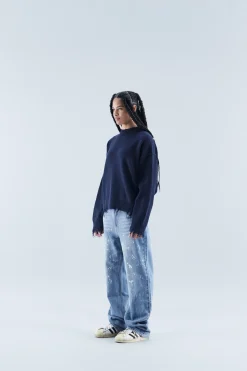 Scuffers Knitwear^IAY Navy Jersey