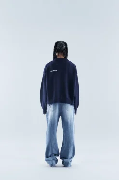 Scuffers Knitwear^IAY Navy Jersey