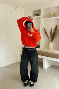 Scuffers Hoodies^Iconic Red Hoodie