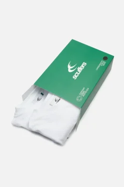 Scuffers The Basics By Scuffers | Long Sleeves^Interlock White Longsleeve T-Shirt Pack