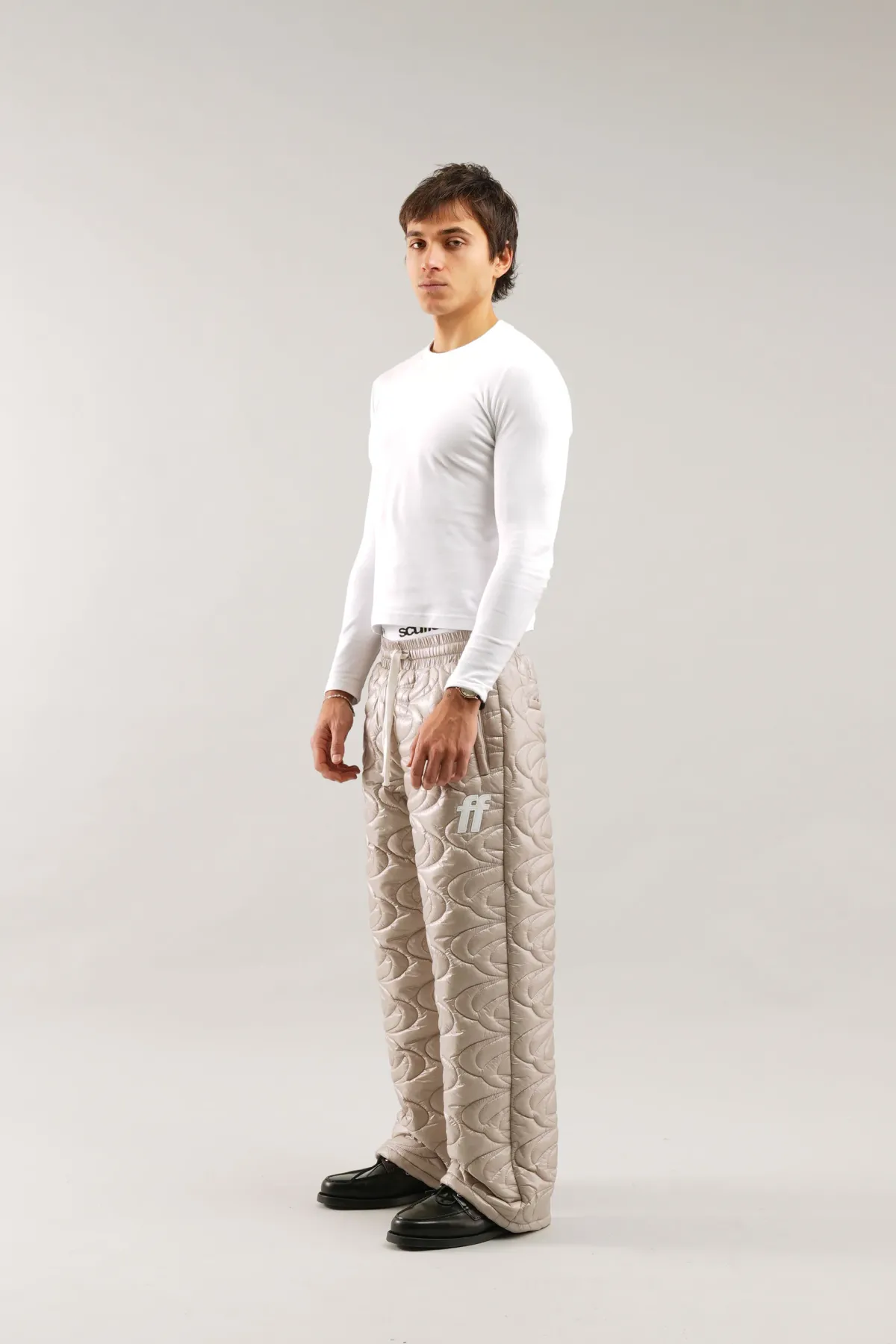 Scuffers The Basics By Scuffers | Long Sleeves^Interlock White Longsleeve T-Shirt Pack