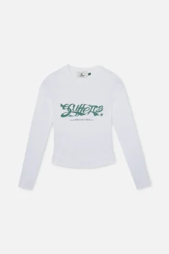 Scuffers Long Sleeves | Long Sleeves^Janeiro White Longsleeve