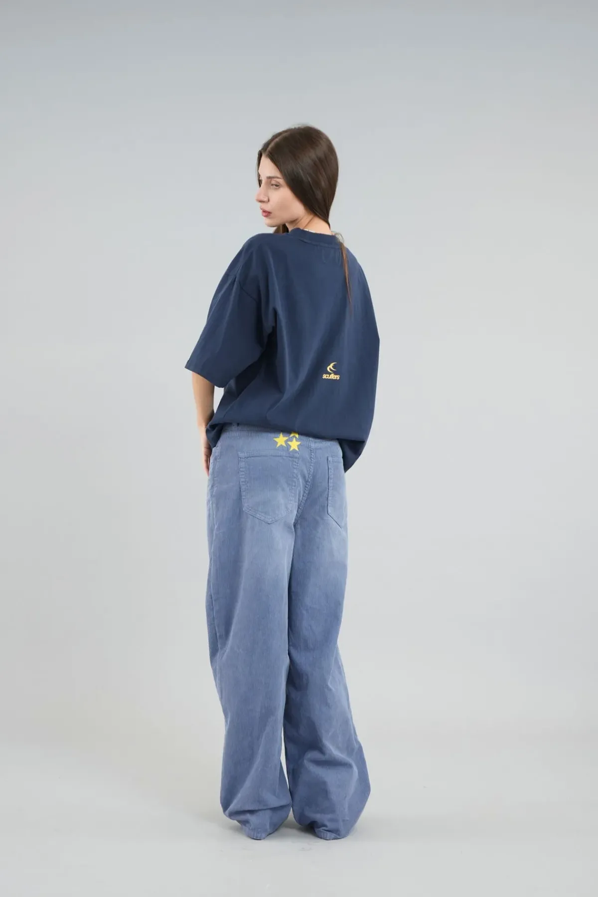 Scuffers Pants & Sweatpants^Jumbo Corduroy Blue Pants
