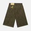 Scuffers Shorts^Jumbo Green Leopard Shorts