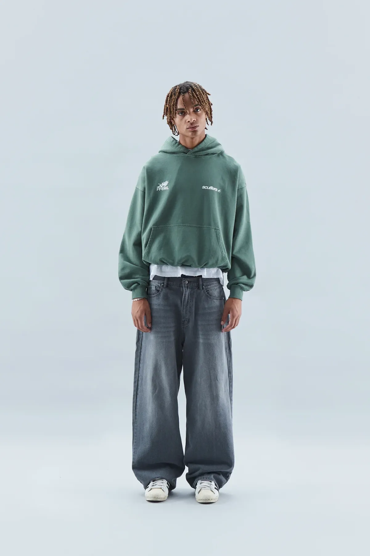 Scuffers Pants & Sweatpants^Jumbo Pants Washed Grey