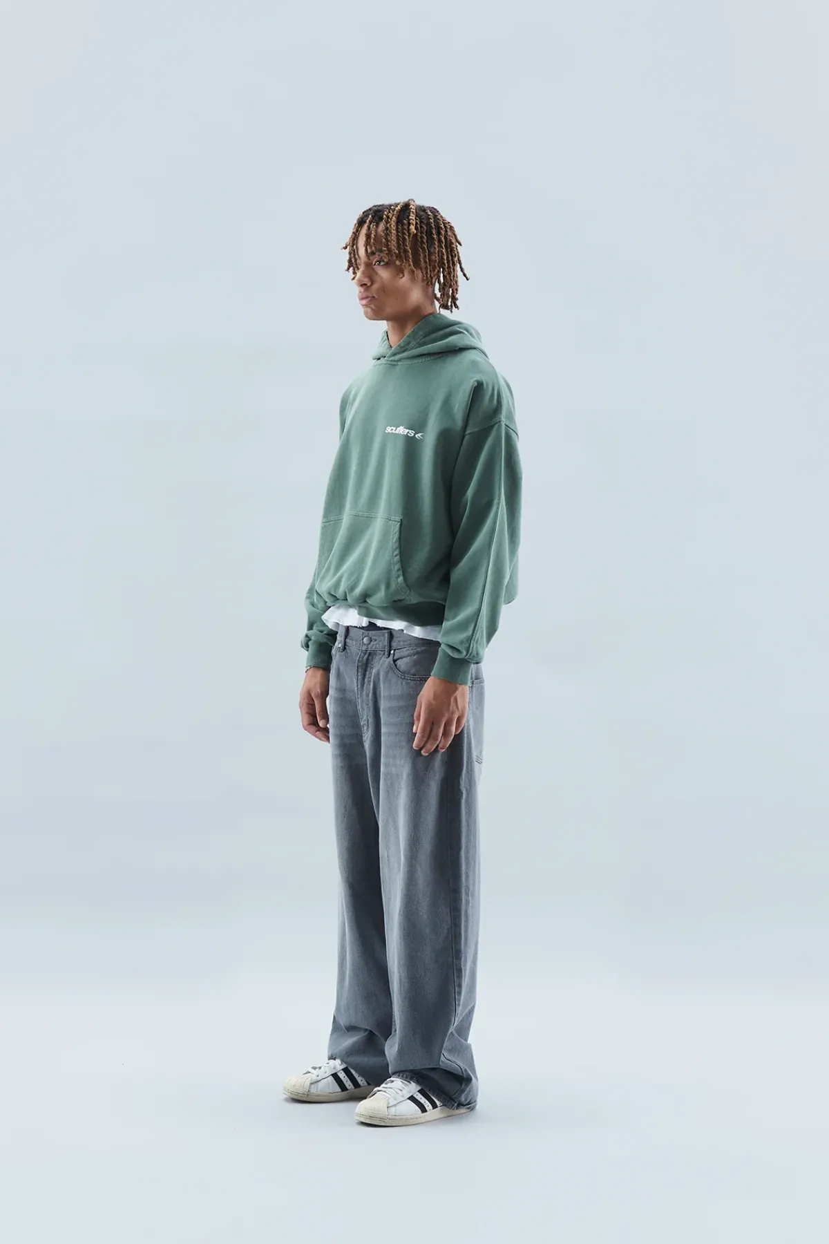 Scuffers Pants & Sweatpants^Jumbo Pants Washed Grey