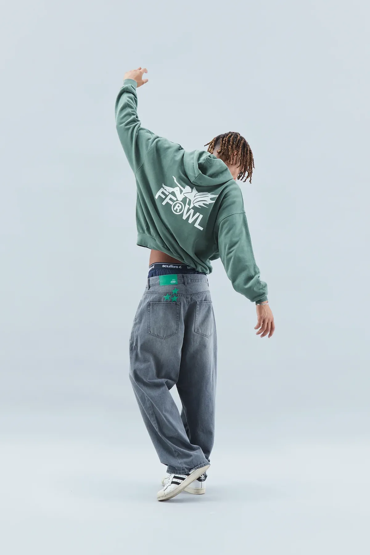 Scuffers Pants & Sweatpants^Jumbo Pants Washed Grey