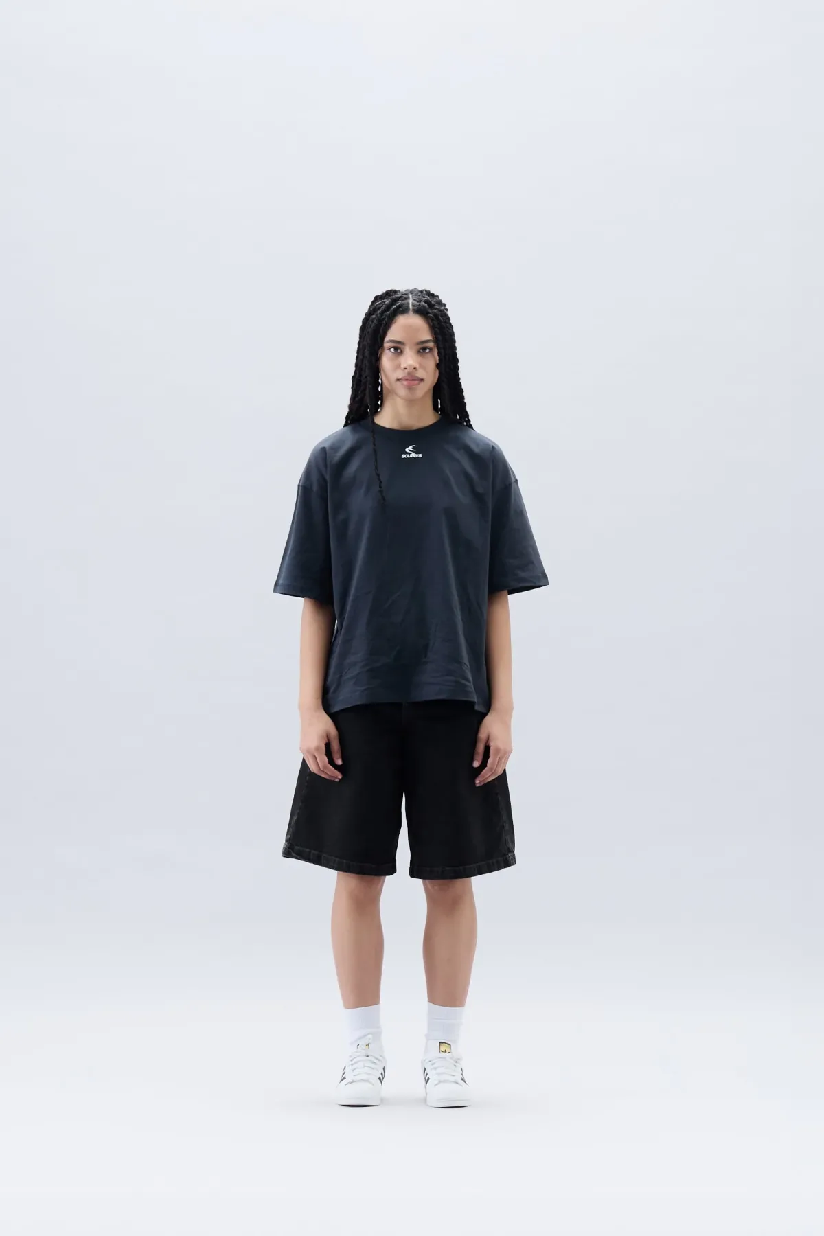 Scuffers Shorts^Jumbo Shorts Washed Black