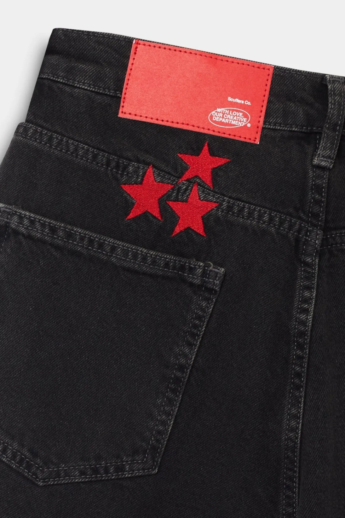 Scuffers Shorts^Jumbo Shorts Washed Black
