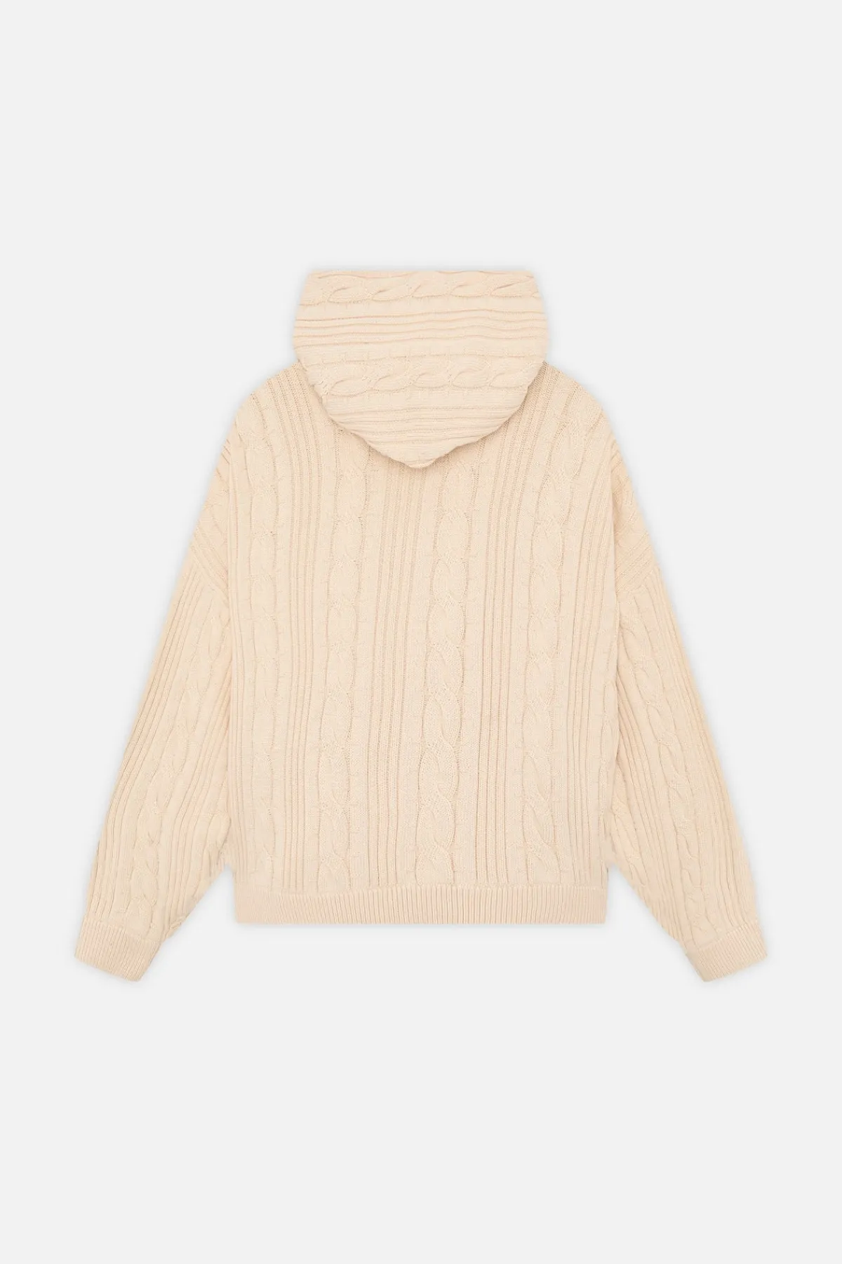 Scuffers Knitwear^Latte Ecru Zipper Knit