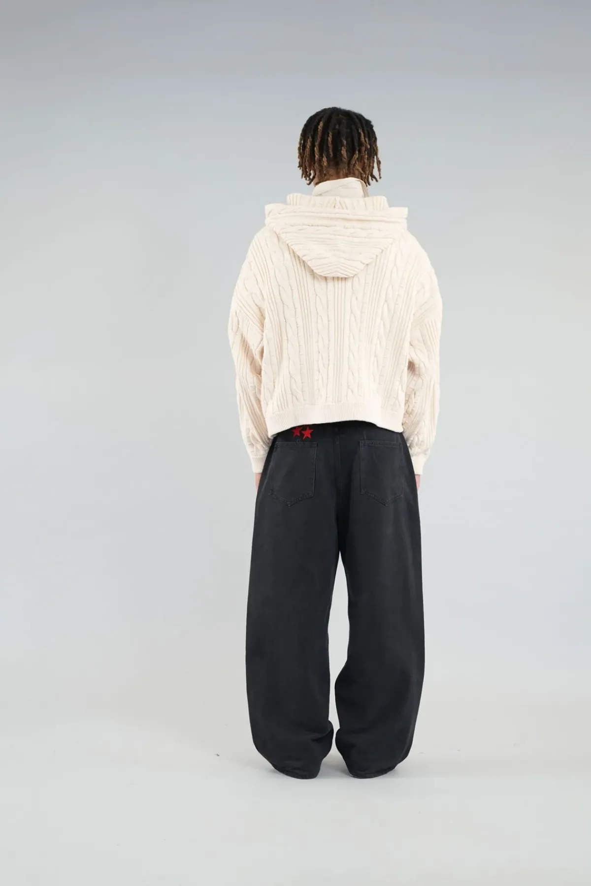 Scuffers Knitwear^Latte Ecru Zipper Knit