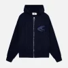 Scuffers Knitwear^Latte Navy Zipper Knit