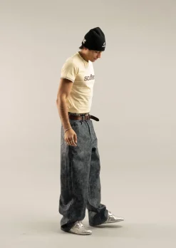 Scuffers Pants & Sweatpants^Leather Blue Jumbo Pants