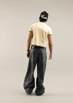 Scuffers Pants & Sweatpants^Leather Blue Jumbo Pants