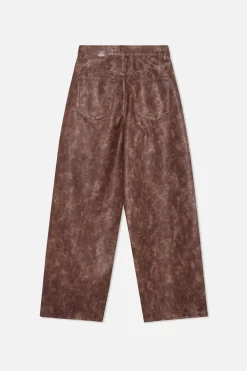 Scuffers Pants & Sweatpants^Leather Brown Jumbo Pants