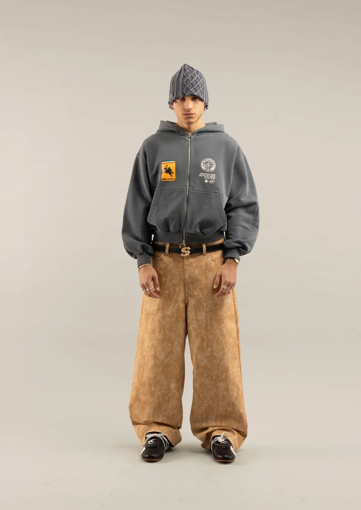 Scuffers Pants & Sweatpants^Leather Canela Jumbo Pants