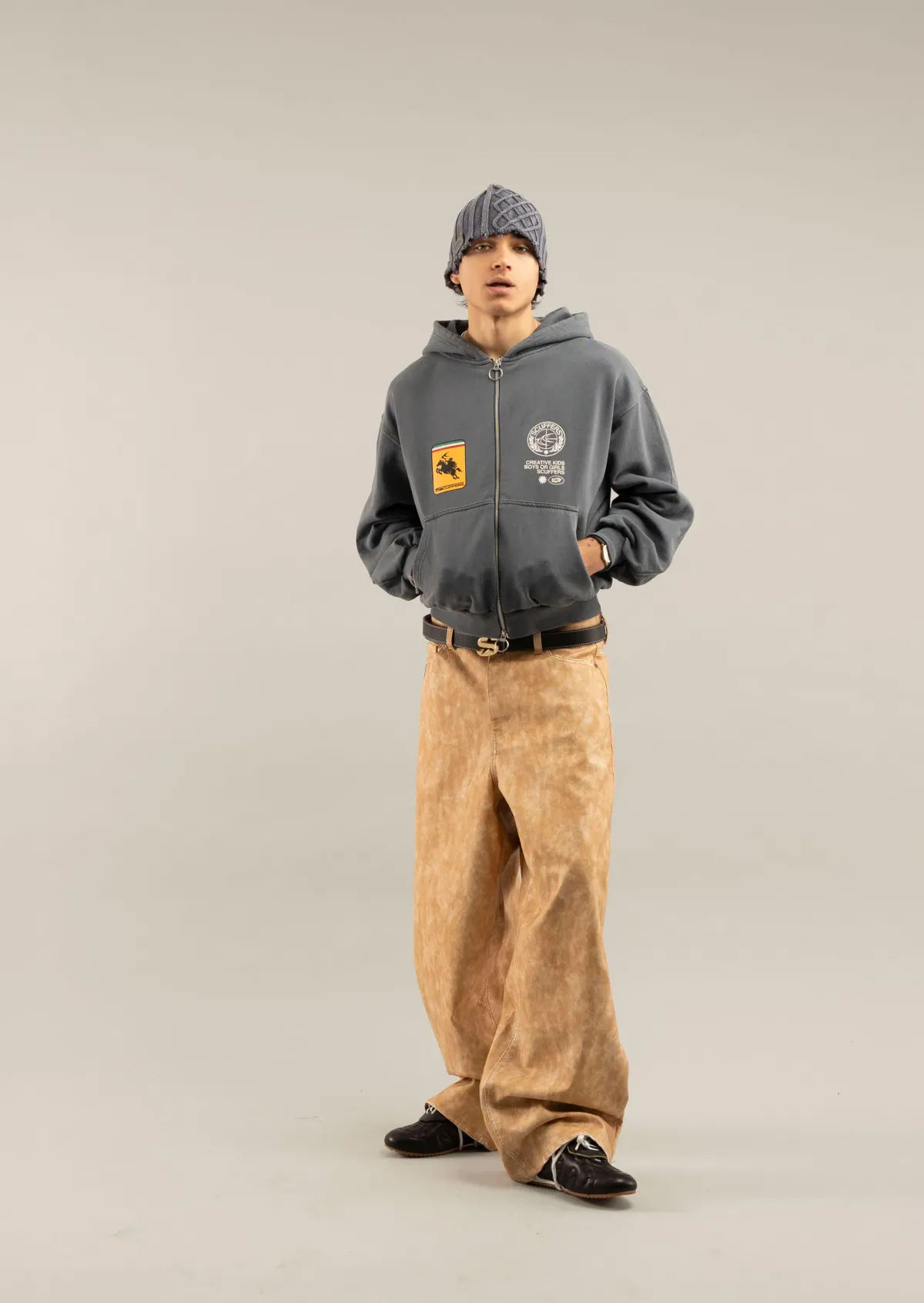Scuffers Pants & Sweatpants^Leather Canela Jumbo Pants