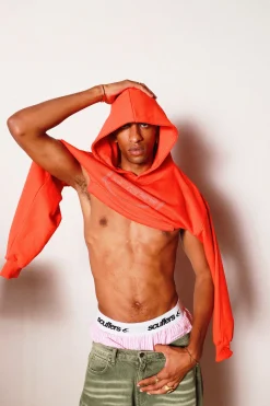 Scuffers Hoodies^Load Red Hoodie