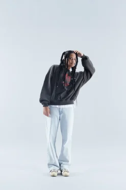 Scuffers Crewneck^Los Angeles Dark Grey Crewneck