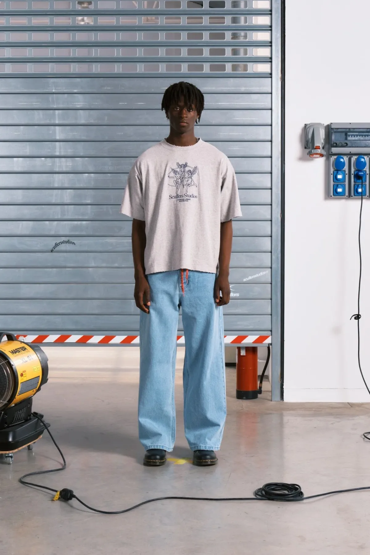 Scuffers T-shirts^Los Angeles Grey T-Shirt