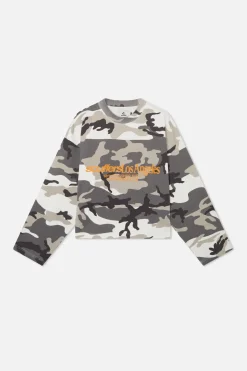 Scuffers Crewneck^9MM Camo Sweatshirt