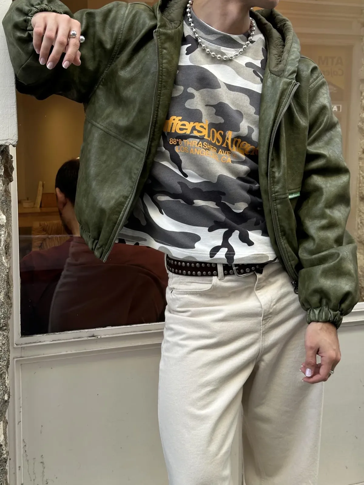 Scuffers Crewneck^9MM Camo Sweatshirt