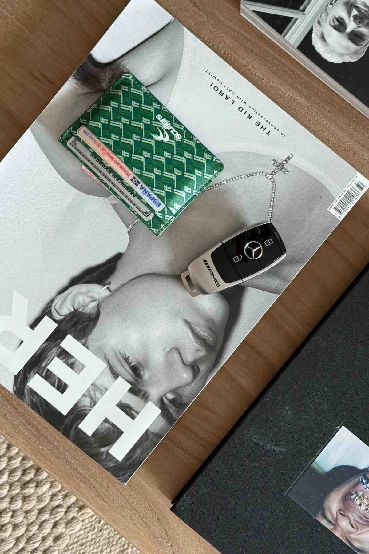 Scuffers Wallets^Monogram Green Wallet