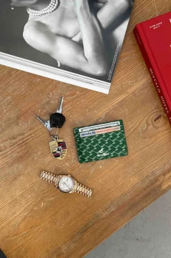 Scuffers Wallets^Monogram Green Wallet