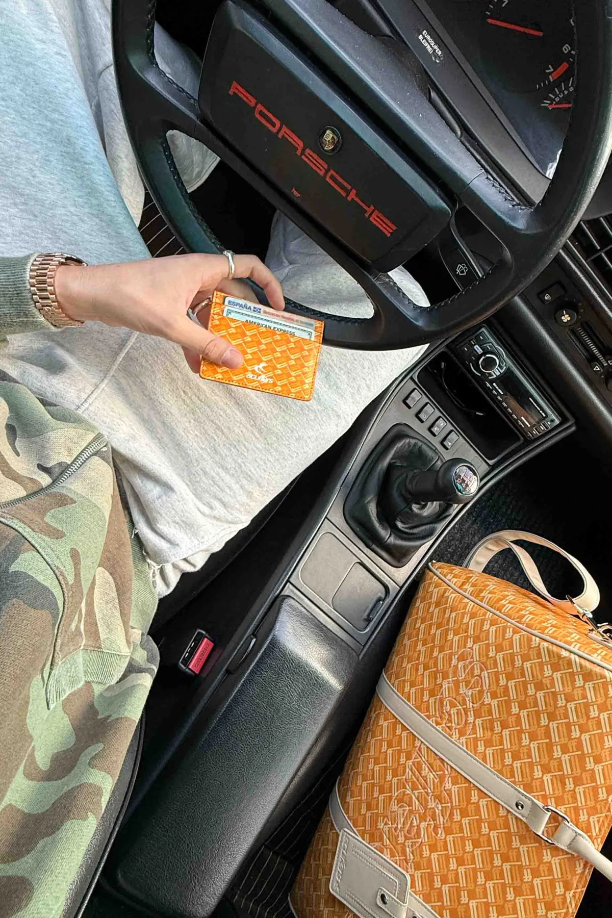 Scuffers Bags^Monogram Yellow Duffle Bag