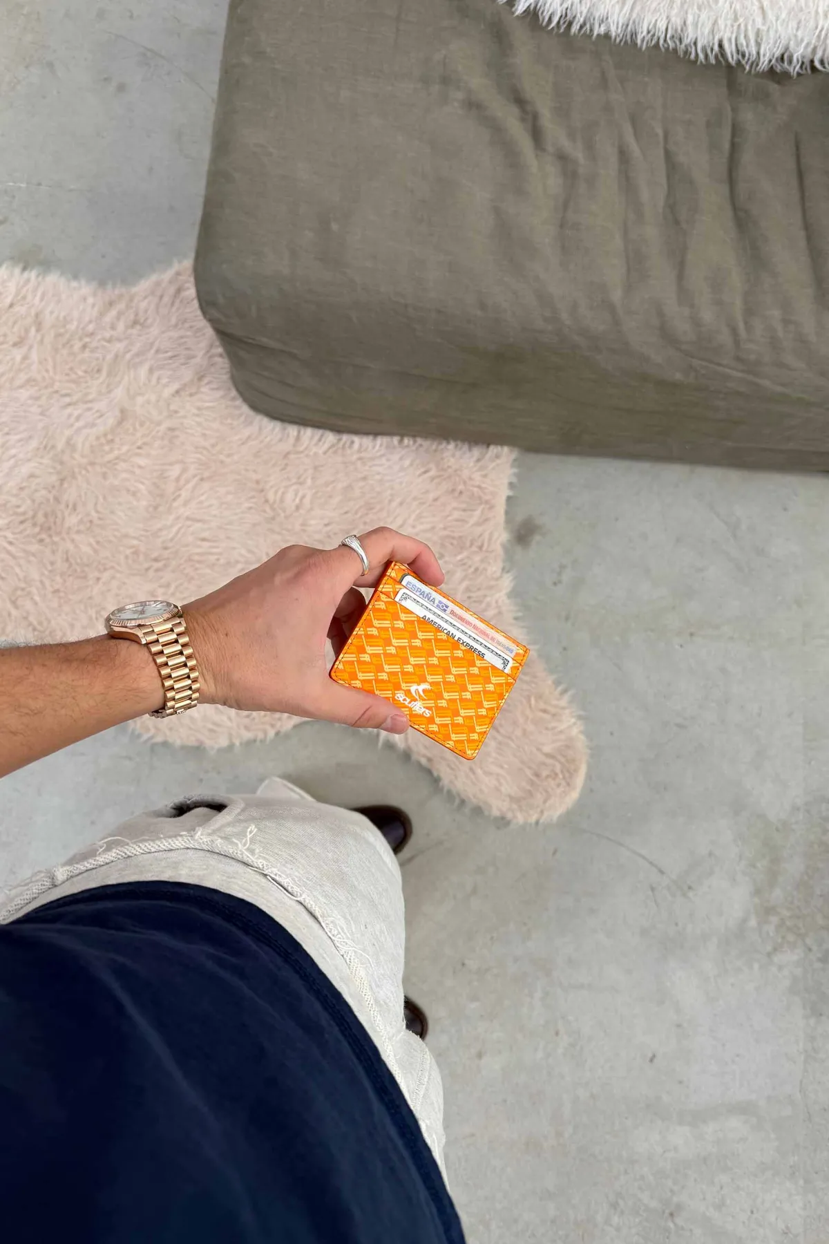 Scuffers Wallets^Monogram Yellow Wallet