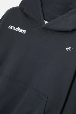 Scuffers Hoodies^Motor Studios Black Hoodie
