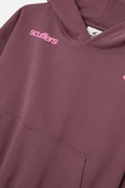 Scuffers Hoodies^Motor Studios Burgundy Hoodie