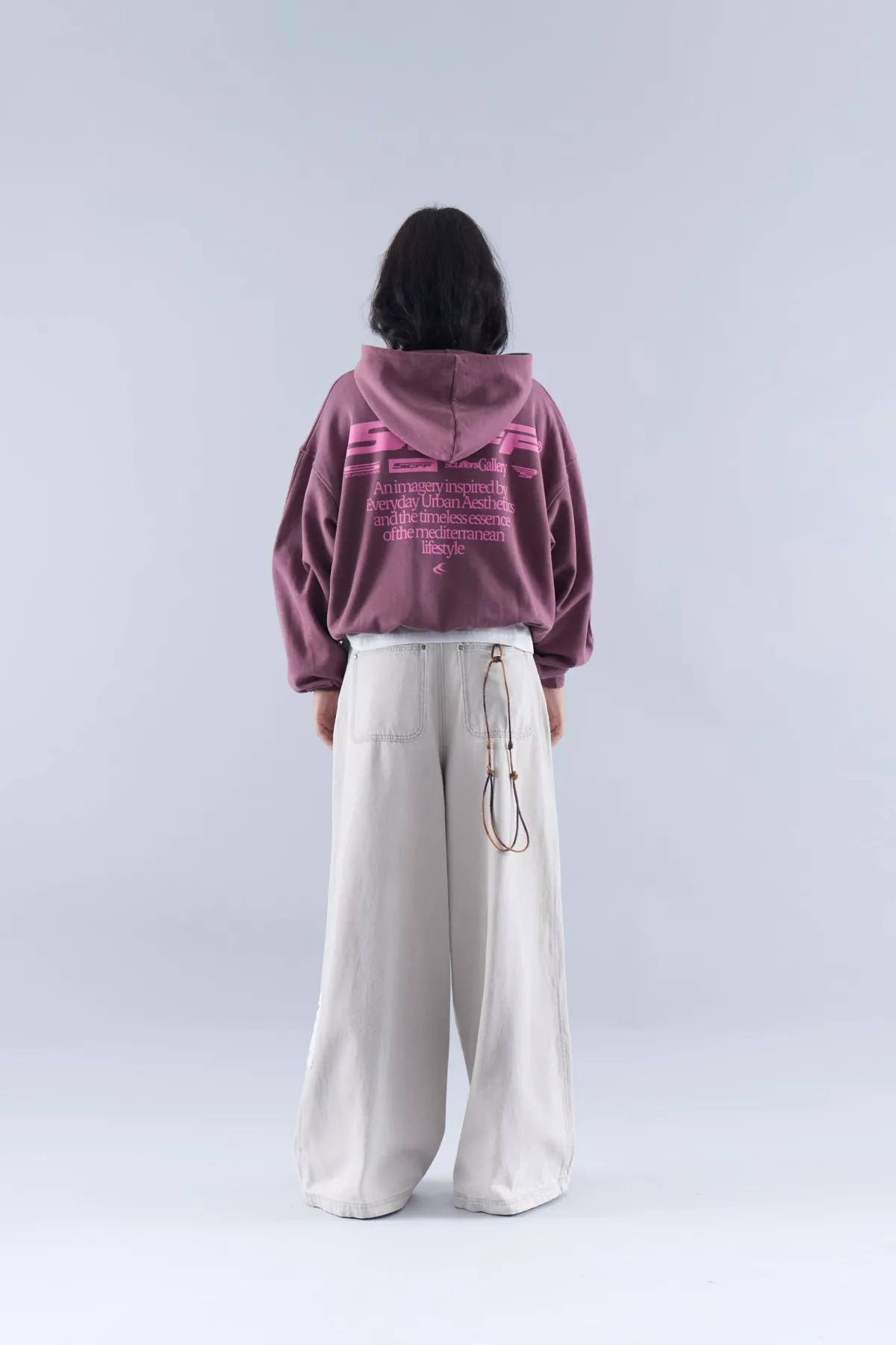 Scuffers Hoodies^Motor Studios Burgundy Hoodie