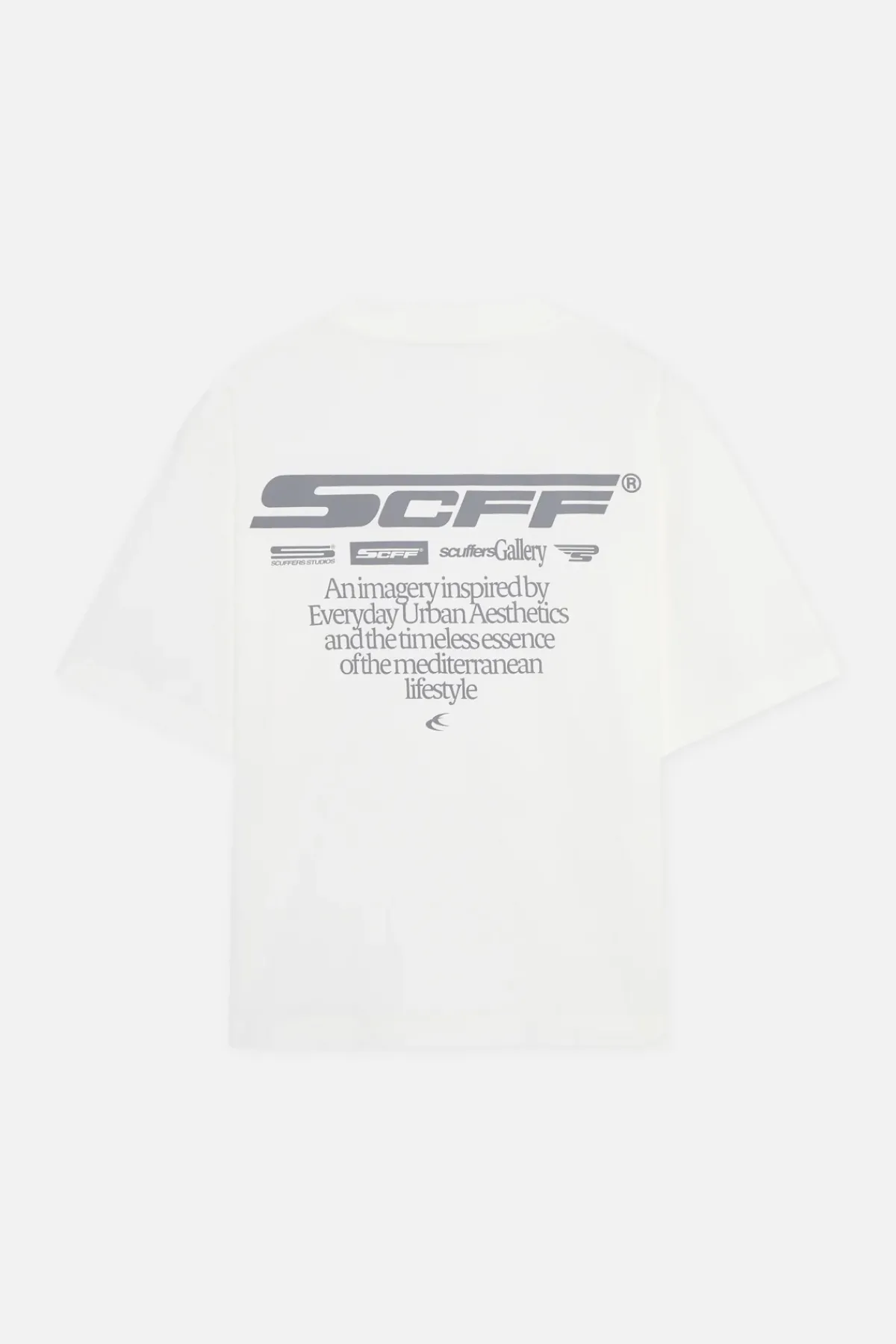 Scuffers T-shirts^Motor Studios Ecru T-Shirt