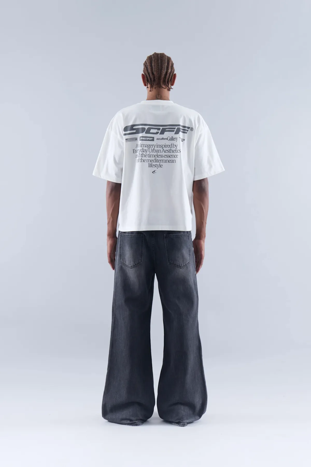 Scuffers T-shirts^Motor Studios Ecru T-Shirt