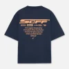 Scuffers T-shirts^Motor Studios Navy Blue T-Shirt