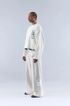 Scuffers Crewneck^Nascar Ecru Sweatshirt
