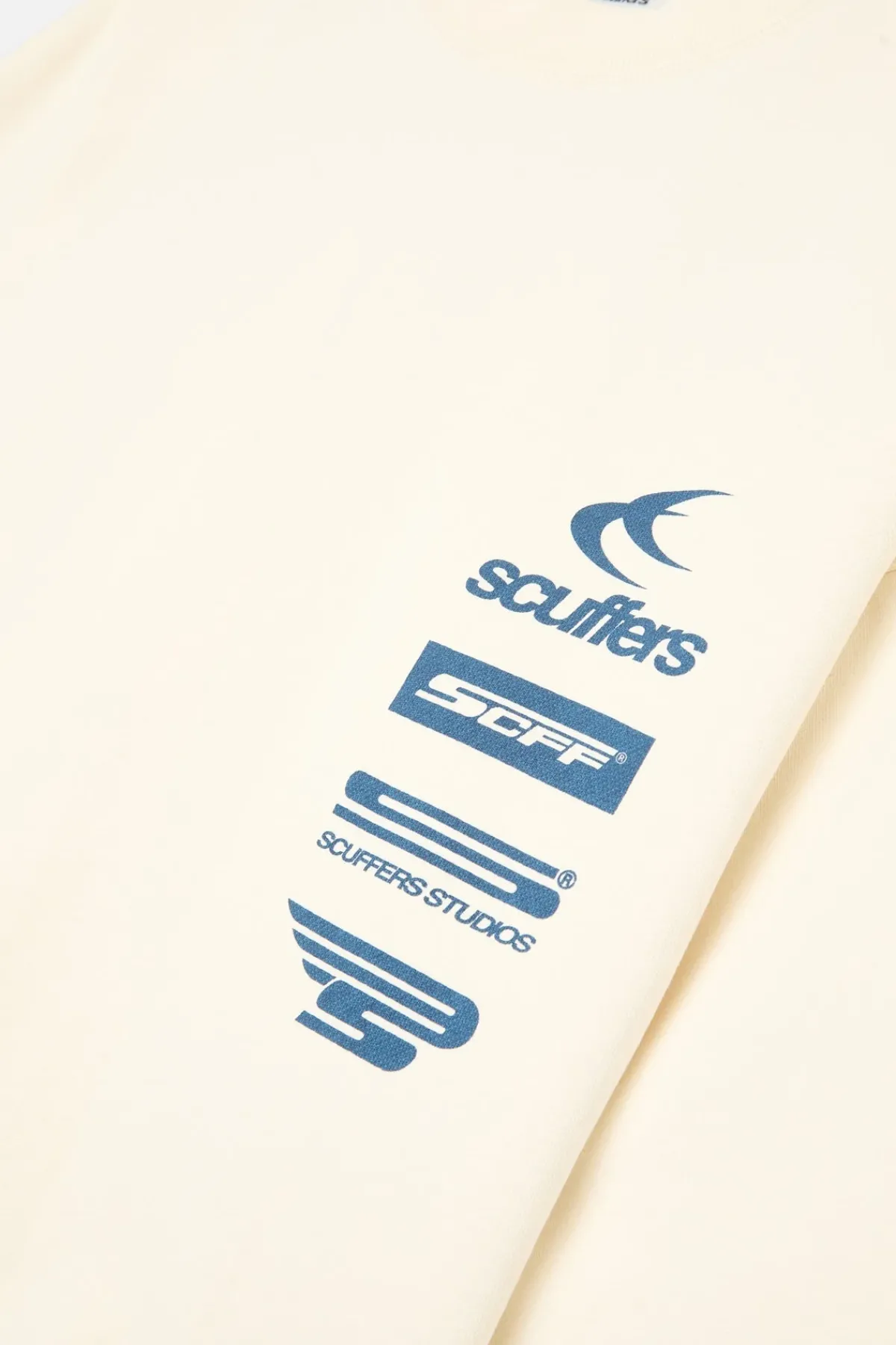 Scuffers Crewneck^Nascar Ecru Sweatshirt