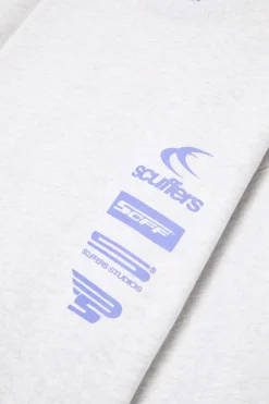 Scuffers Crewneck^Nascar grey Sweatshirt