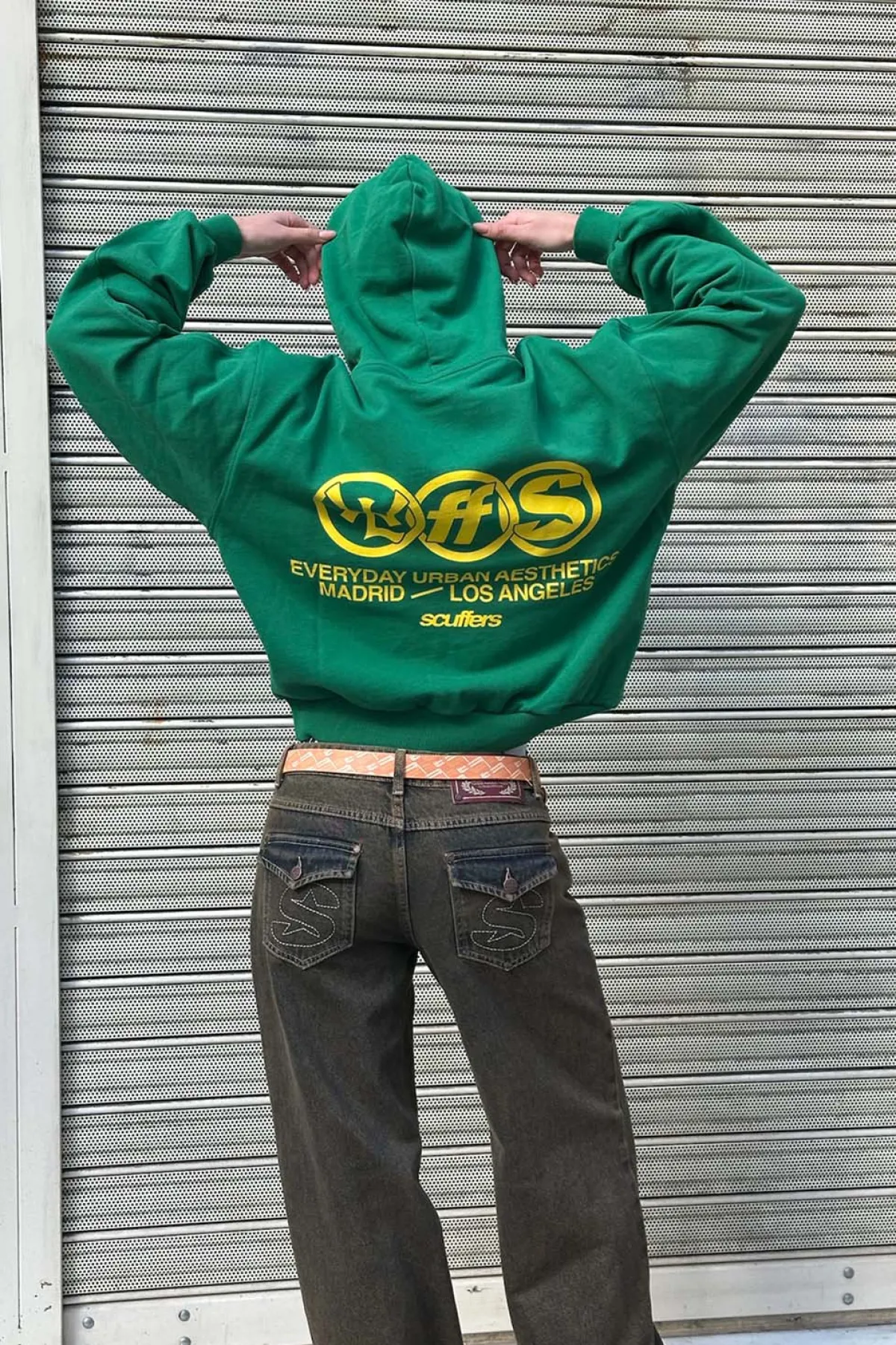 Scuffers Hoodies^New Age Green Hoodie