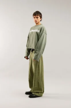 Scuffers Crewneck^New Age Khaki Sweatshirt