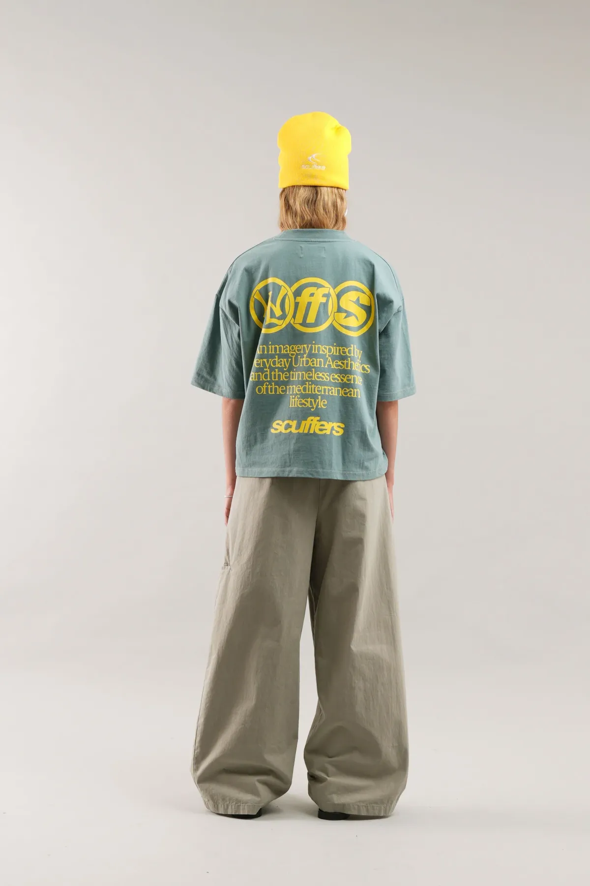 Scuffers T-shirts^New Age Light Green T-Shirt