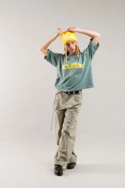 Scuffers T-shirts^New Age Light Green T-Shirt
