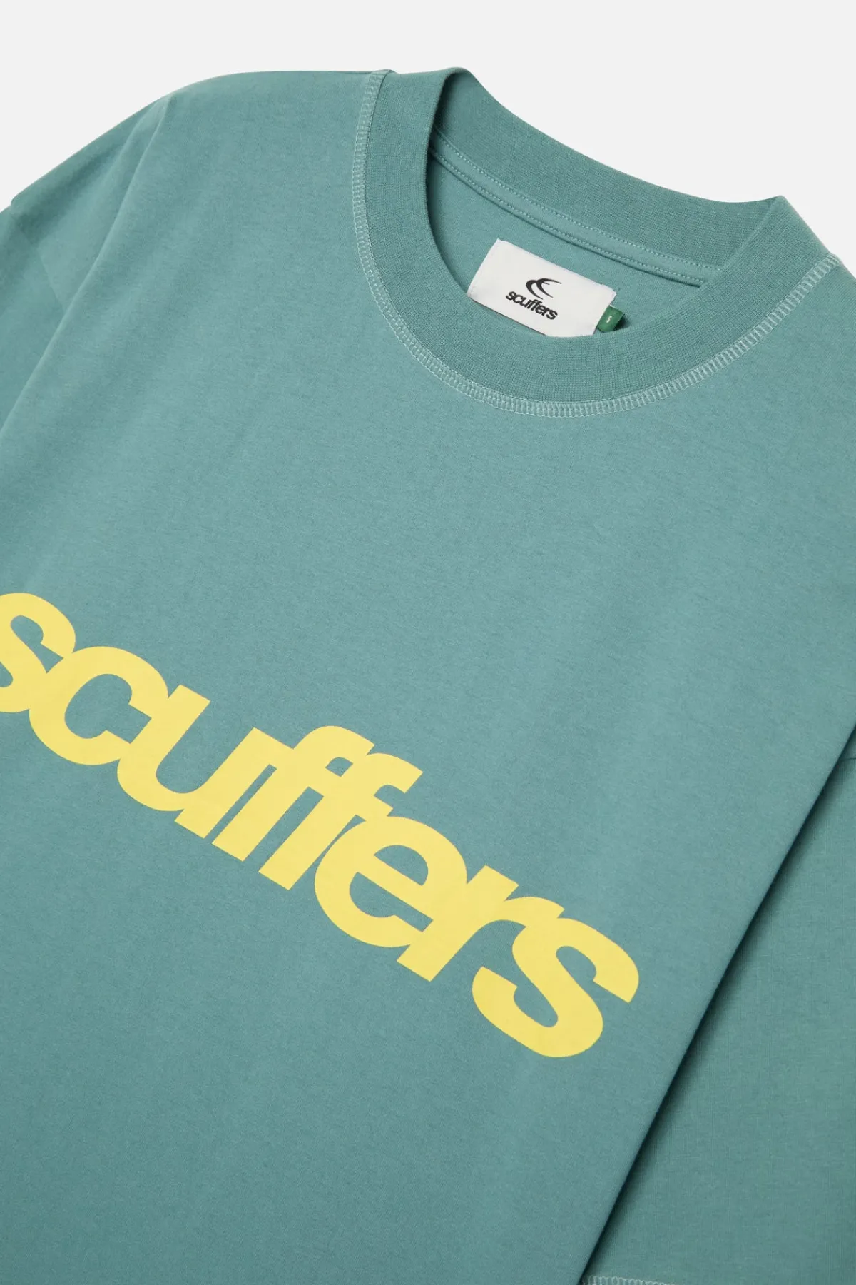 Scuffers T-shirts^New Age Light Green T-Shirt