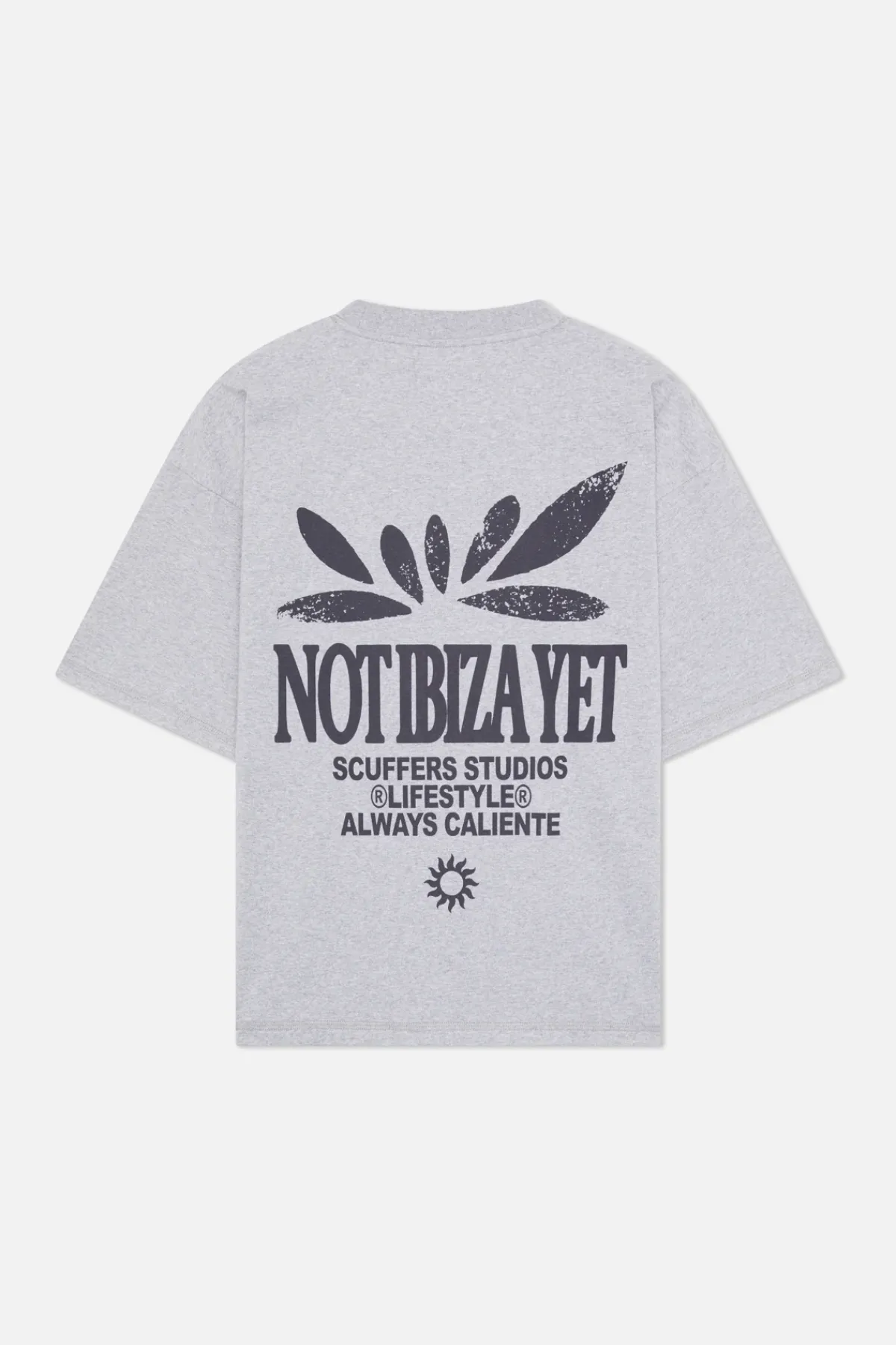 Scuffers T-shirts^Not Ibiza light Grey T-shirt