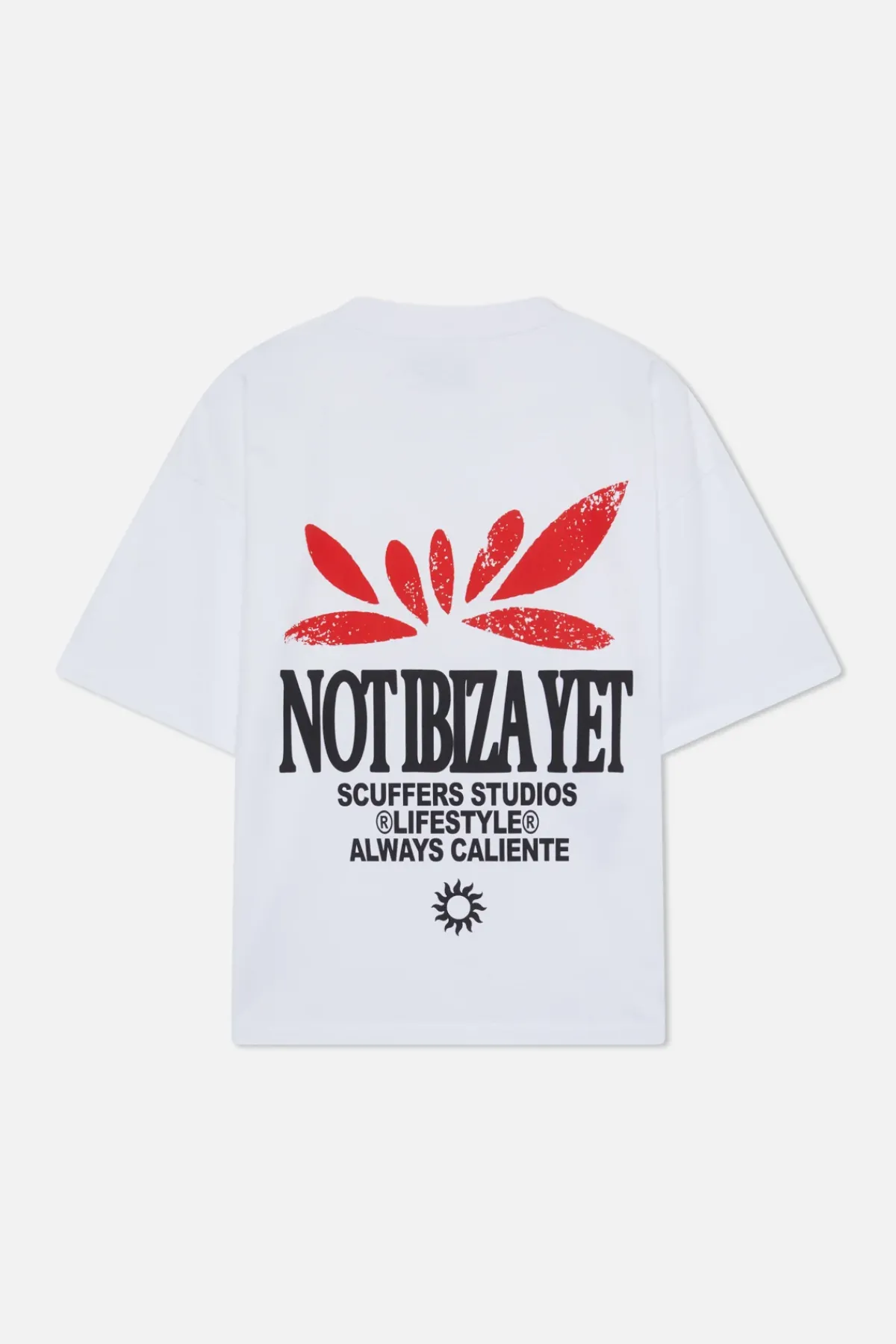 Scuffers T-shirts^Not Ibiza White T-shirt